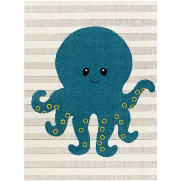 Artistic Weavers Timo Kids Octopus Area Rug 53 x 7 Sky Blue311 x 57