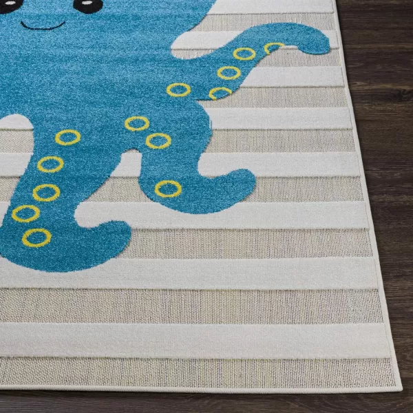 Artistic Weavers Timo Kids Octopus Area Rug 53 x 7 Sky Blue311 x 57