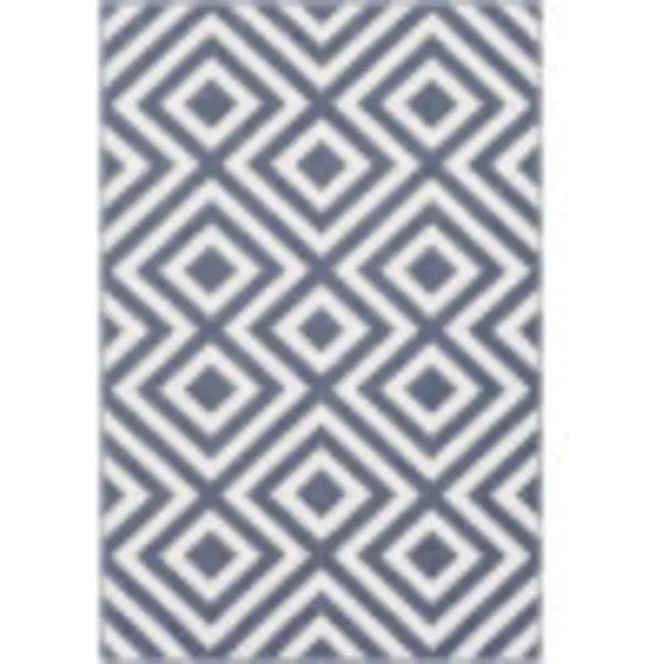 Artistic Weavers Trivette Blue Area Rug 73 Square73 x 106 Blue