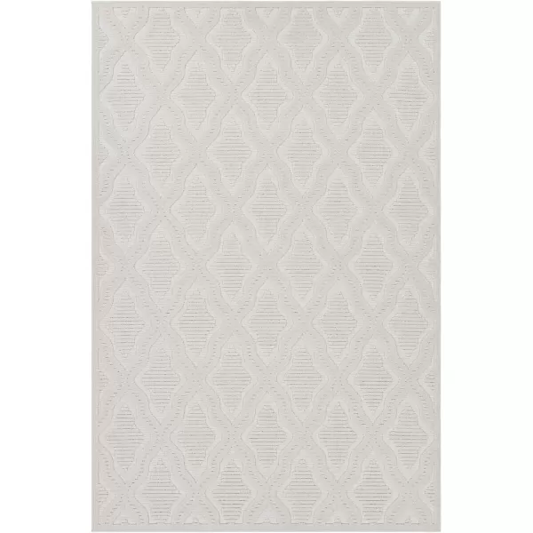 Artistic Weavers Vale Outdoor Geometric Area Rug 53 x 73 Cream2 x 211