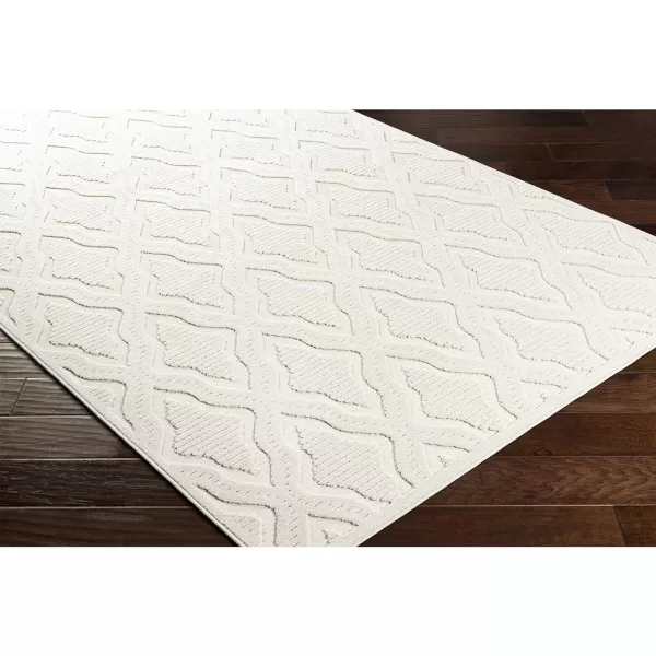 Artistic Weavers Vale Outdoor Geometric Area Rug 53 x 73 Cream2 x 211