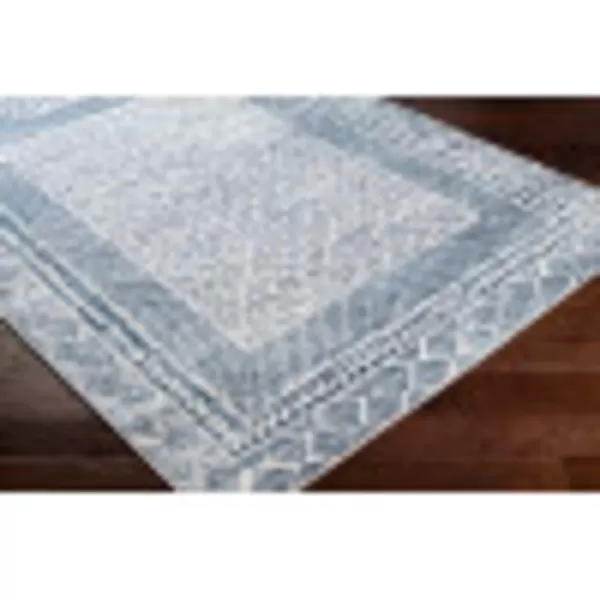 Artistic Weavers Vanessa Bohemian Border Area Rug Denim 53 x 7153 x 71