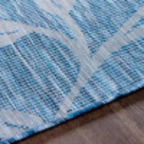 Artistic Weavers Verdi Outdoor Traditional Area Rug 51 x 7 Teal26 x 73 Blue