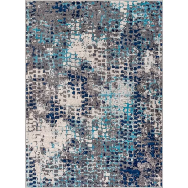 Artistic Weavers Vivi Bohemian Abstract Area Rug 53 x 71 Navy53 x 71 NavyCharcoal