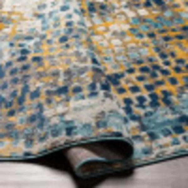 Artistic Weavers Vivi Bohemian Abstract Area Rug 53 x 71 Navy67 x 9 Navy