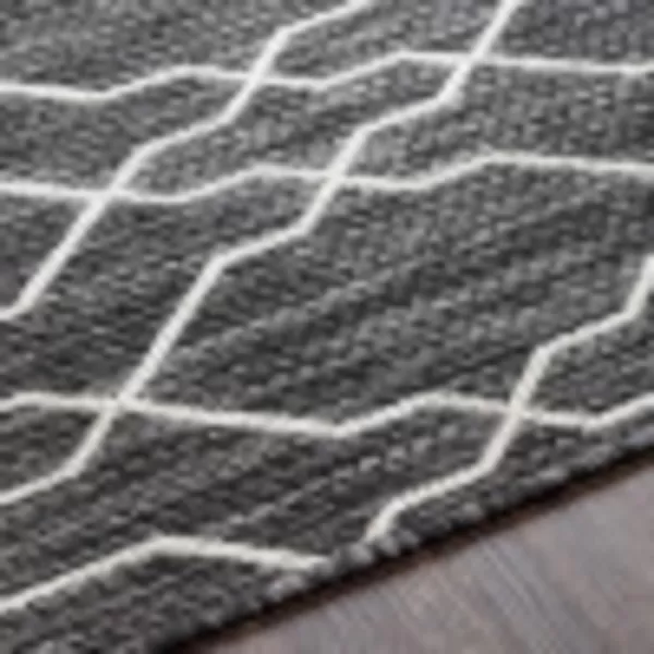 Artistic Weavers Wallis Outdoor Traditional Area Rug 710 Square Black12 x 15 Black