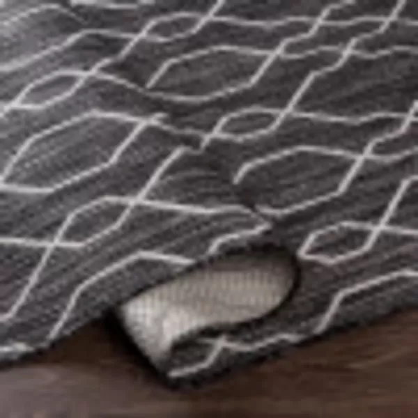Artistic Weavers Wallis Outdoor Traditional Area Rug 710 Square Black12 x 15 Black
