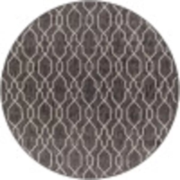 Artistic Weavers Wallis Outdoor Traditional Area Rug 710 Square Black710 Round Black