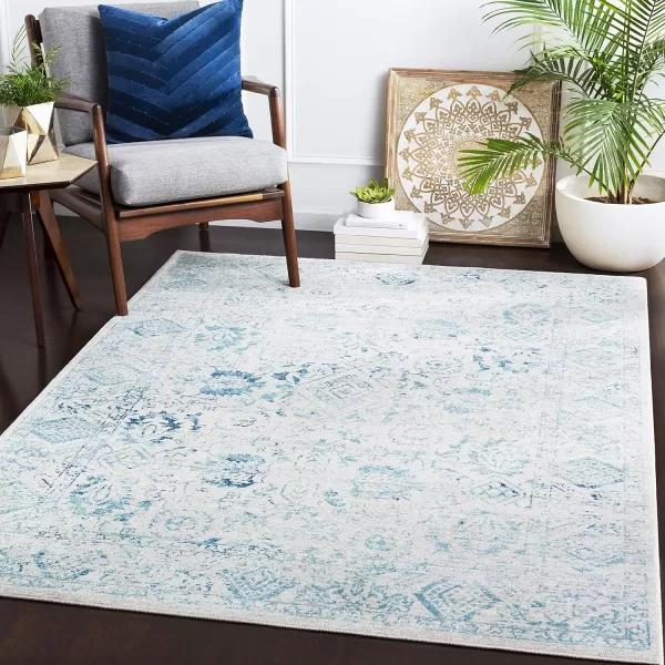 Artistic Weavers Wintour Area Rug 27 x 73 Charcoal2 x 3 Aqua