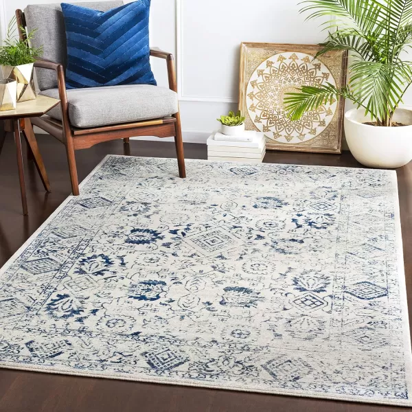 Artistic Weavers Wintour Area Rug 27 x 73 Charcoal2 x 3 Navy