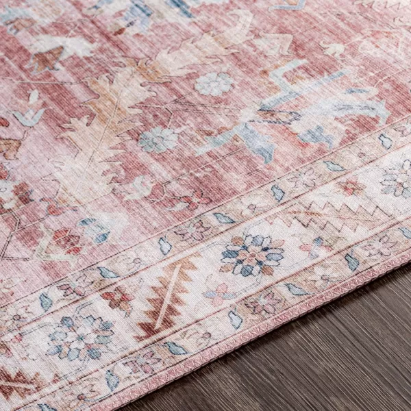 Artistic Weavers Xavi Oriental Border Area Rug 5 x 76 Blush23 x 39 Blush