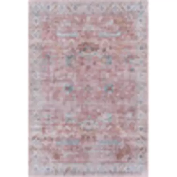 Artistic Weavers Xavi Oriental Border Area Rug 5 x 76 Blush36 x 56 Blush