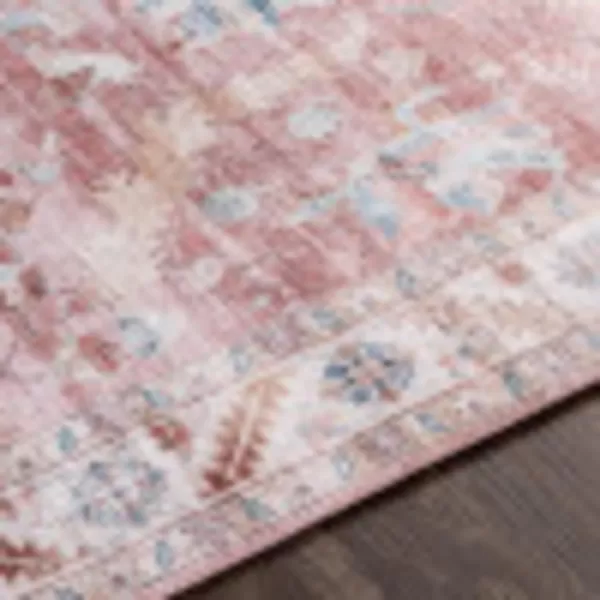 Artistic Weavers Xavi Oriental Border Area Rug 5 x 76 Blush36 x 56 Blush