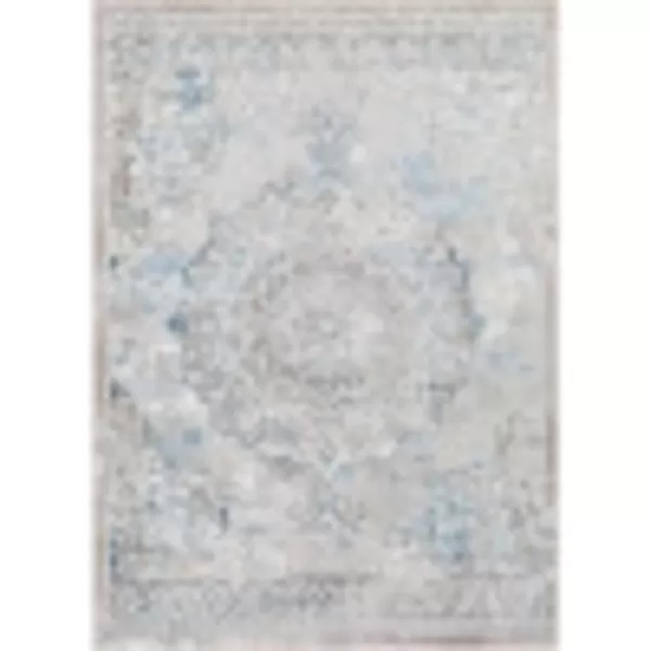 Artistic Weavers Zan Traditional Medallion Area Rug 53 x 7 Dark Blue53 x 7 Dark Blue