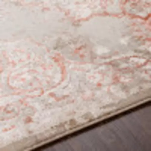 Artistic Weavers Zan Traditional Medallion Area Rug 53 x 7 Dark Blue810 x 12 Burnt Orange