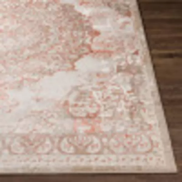Artistic Weavers Zan Traditional Medallion Area Rug 53 x 7 Dark Blue810 x 12 Burnt Orange