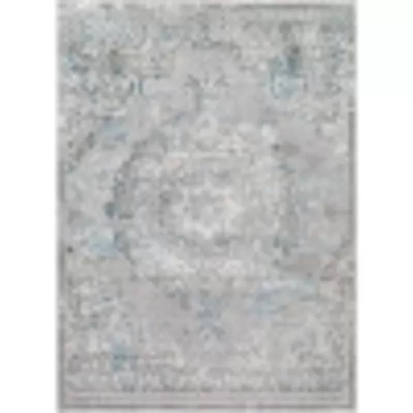 Artistic Weavers Zan Traditional Medallion Area Rug 53 x 7 Dark Blue810 x 12 Charcoal