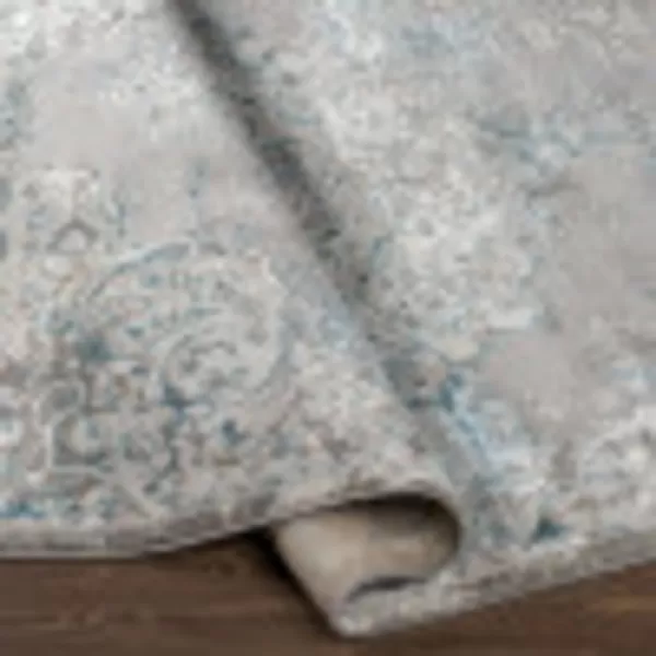 Artistic Weavers Zan Traditional Medallion Area Rug 53 x 7 Dark Blue810 x 12 Charcoal