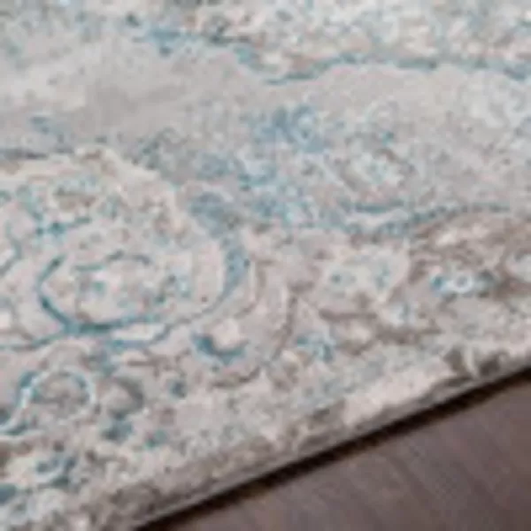 Artistic Weavers Zan Traditional Medallion Area Rug 53 x 7 Dark Blue810 x 12 Charcoal