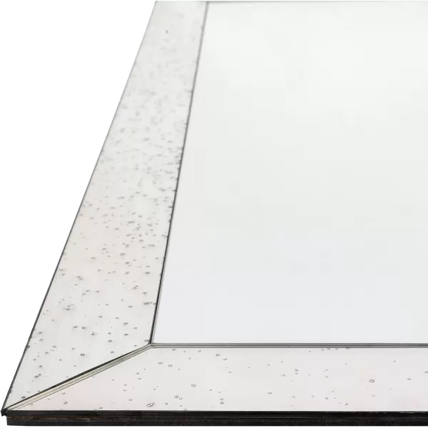 Artistic Weavers Zortman Speckled Rectangular Beveled Glass Mirror 32 H x 24 W x 02 D Silver44H x 20W x 02D