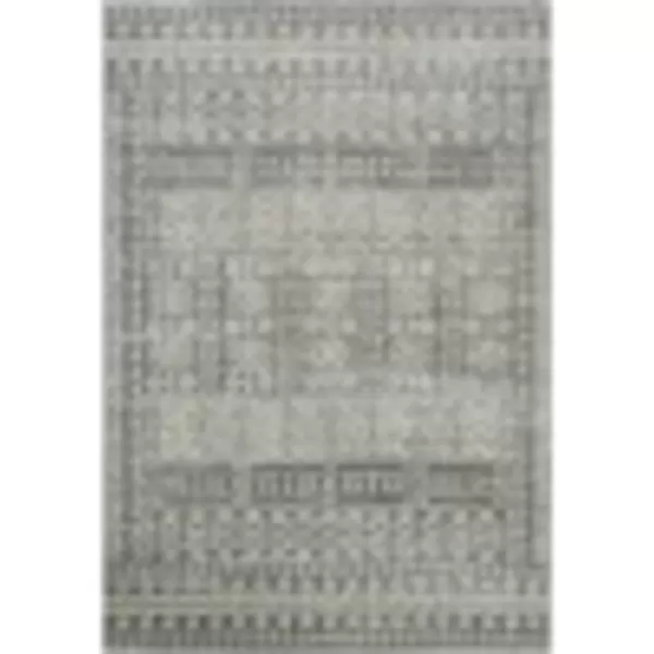 Kiri Global Bohemian Area Rug2 x 3 Medium Gray