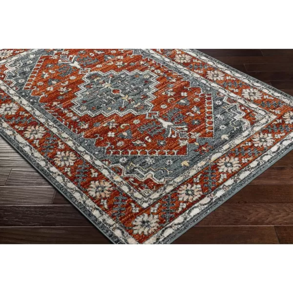 Redondo Beach Outdoor Boho Area Rug53 x 7SlateCoral53 x 7 Burnt OrangeCharcoal