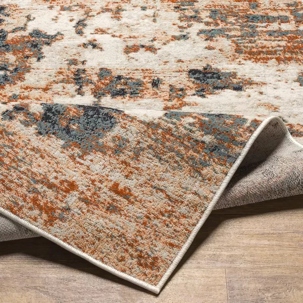 Redondo Beach Outdoor Boho Area Rug53 x 7SlateCoral53 x 7 Burnt OrangeSlate