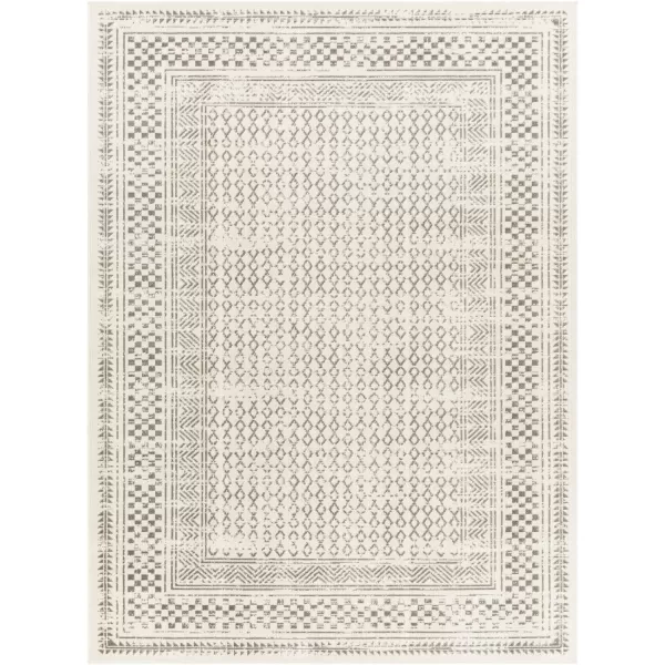 Redondo Beach Outdoor Boho Area Rug53 x 7SlateCoral53 x 7 Light Grey