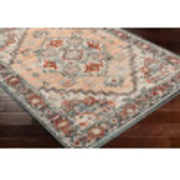 Redondo Beach Outdoor Boho Area Rug53 x 7SlateCoral53 x 7 PeachCream