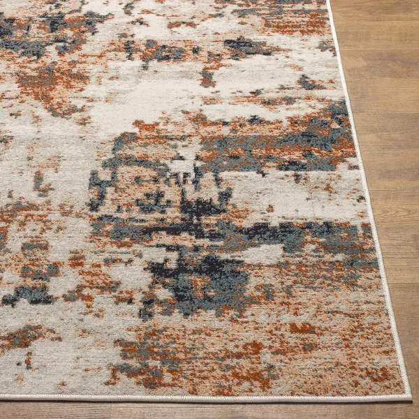 Redondo Beach Outdoor Boho Area Rug53 x 7SlateCoral67 x 9 Burnt OrangeSlate