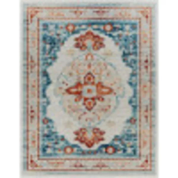 Redondo Beach Outdoor Boho Area Rug53 x 7SlateCoral710 x 10 Burnt OrangeGrey