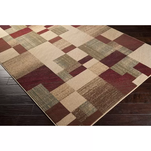 Remington Caramel Modern Area Rug 10 x 1310 x 13 Light Pear