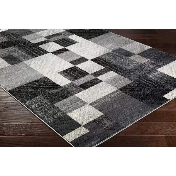 Remington Caramel Modern Area Rug 10 x 132 x 33 Black