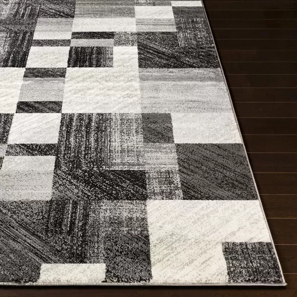 Remington Caramel Modern Area Rug 10 x 132 x 33 Black