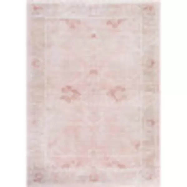 Saladin Traditional Classic Area Rug52 x 7 Rose