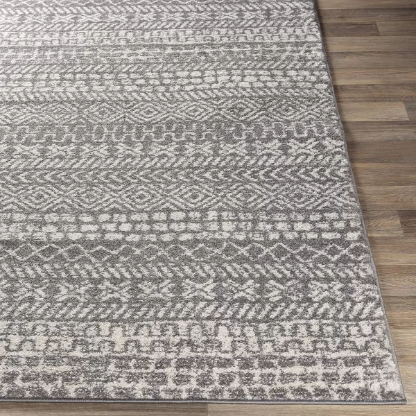 WorldWeavers Carina Area Rug 710 x 103 Grey53 x 73 Grey