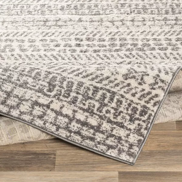 WorldWeavers Carina Area Rug 710 x 103 Grey53 x 73 White