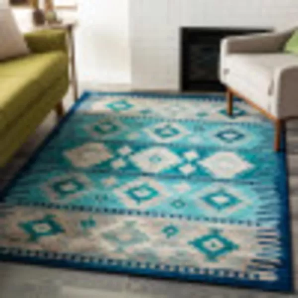 ARTISTIC WEAVERS Hepburn Area Rug 7 ft 10 in x 11 ft 2 in Camel1 ft 10 in x 2 ft 11 in Dark Blue