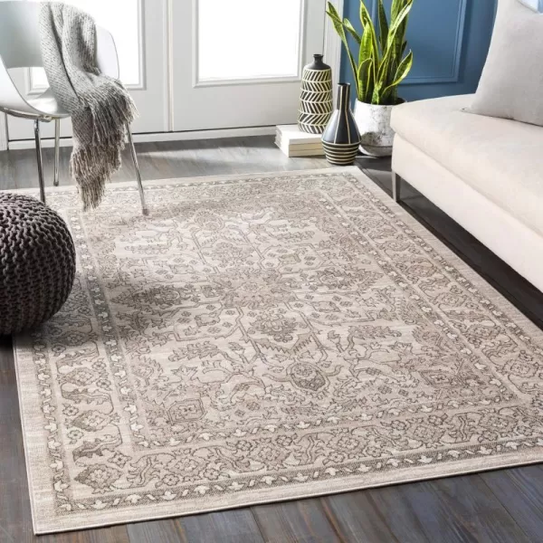 Artistic Weavers Aaron Traditional Vintage Area Rug 710 x 102 Charcoal2 x 211 Charcoal