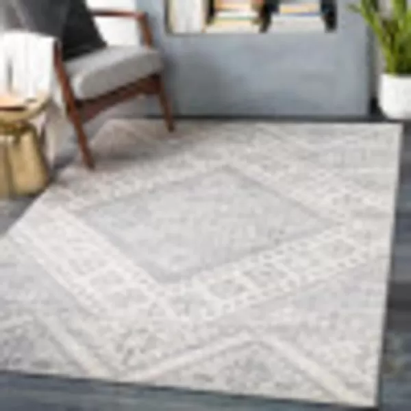 Artistic Weavers Adelaide Bohemian Tribal Area Rug 710 x 103 Grey53 x 73 Grey