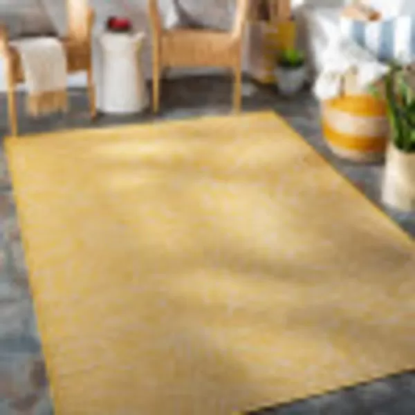 Artistic Weavers Agneta Outdoor Floral Area Rug 51 x 7 Blue26 x 4 Yellow