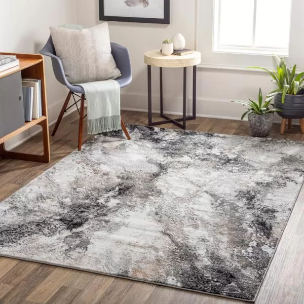 Artistic Weavers Allegro Modern Abstract Area Rug53 x 7Light GreyArtistic Weavers Allegro Modern Abstract Area Rug53 x 7Light Grey