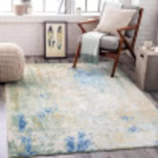 Artistic Weavers Amphitrite Outdoor Modern Abstract Area Rug 53 x 73 Burnt OrangeGr53 x 73 GreenNavy