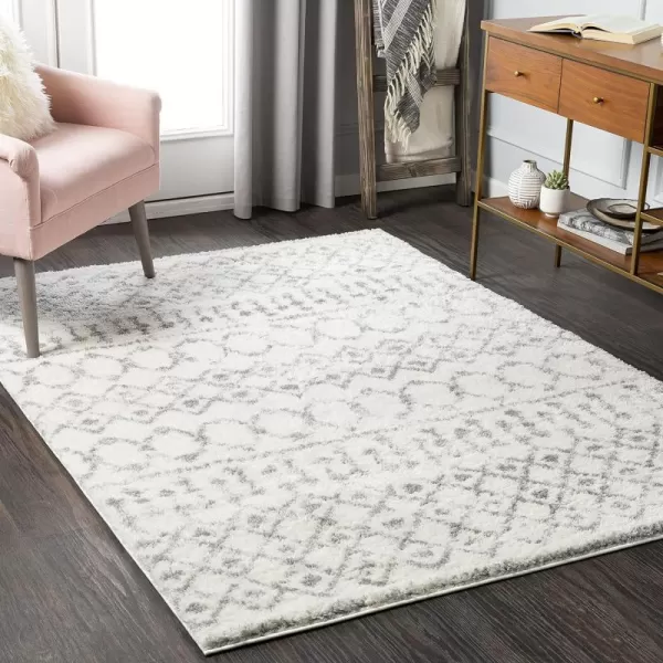 Artistic Weavers Anita Bohemian Shag Area Rug 53 x 73 CreamGrayArtistic Weavers Anita Bohemian Shag Area Rug 53 x 73 CreamGray