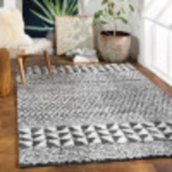 Artistic Weavers Beckett Modern Geometric Area Rug 53 x 73 CharcoalArtistic Weavers Beckett Modern Geometric Area Rug 53 x 73 Charcoal