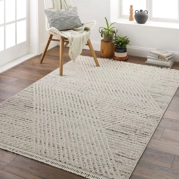 Artistic Weavers Berlin Bohemian Geometric Area Rug53 x 7Light GreyArtistic Weavers Berlin Bohemian Geometric Area Rug53 x 7Light Grey