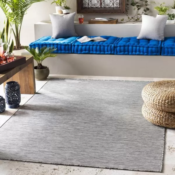 Artistic Weavers Birute Solid Outdoor Area Rug 53 x 73 Grey27 x 411 Grey