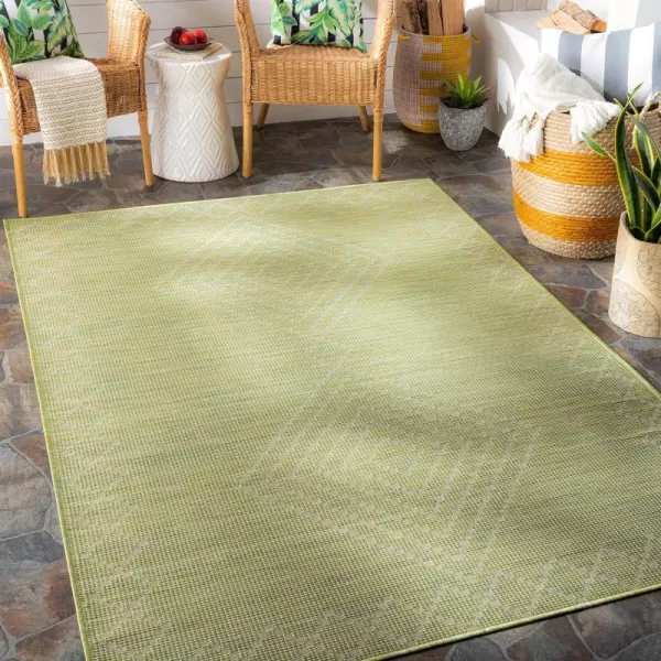 Artistic Weavers Cade Outdoor Global Area Rug 51 x 7 Blue64 x 9 Green