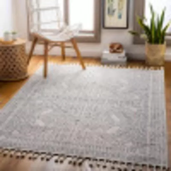 Artistic Weavers Carola Bohemian Striped Area Rug2 x 3 Medium Gray