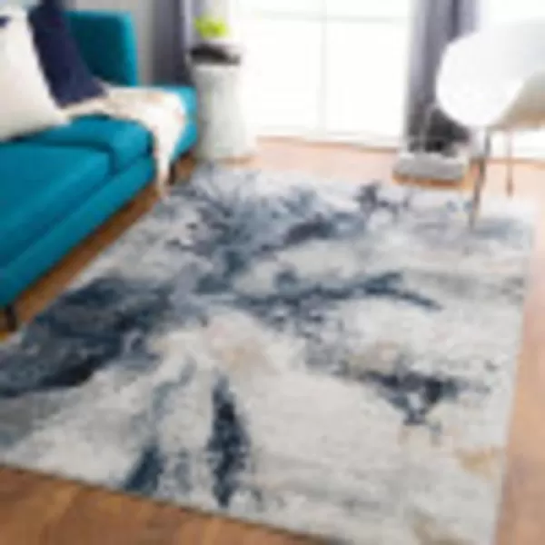 Artistic Weavers Caterina Modern Abstract Area Rug53 x 73 BlueGray